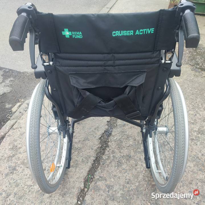 Wózek inwalidzki aluminiowy RF3 Cruiser Active Zdrowie i Uroda dolnośląskie