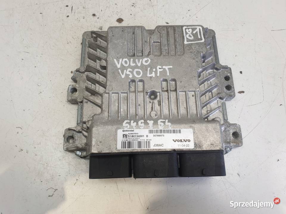 Volvo S40 II V50 16 D2 STEROWNIK SILNIKA Części samochodowe sprzedam