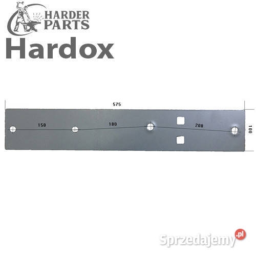 Płoza HARDOX 41816ZP 41869ZP części do pługa