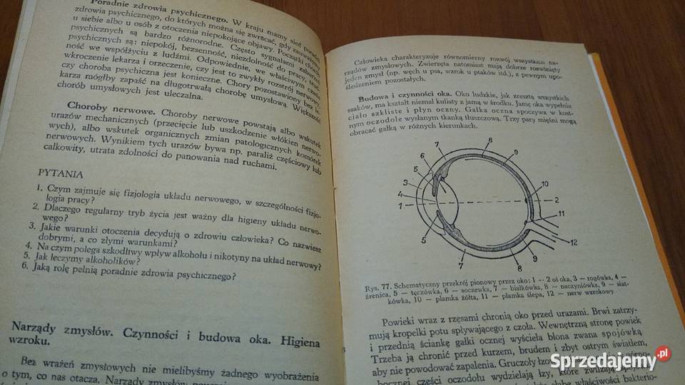 Nauka o człowieku klasy 8 podręcznik VIII Wanda tradycyjny podręcznik Gdańsk