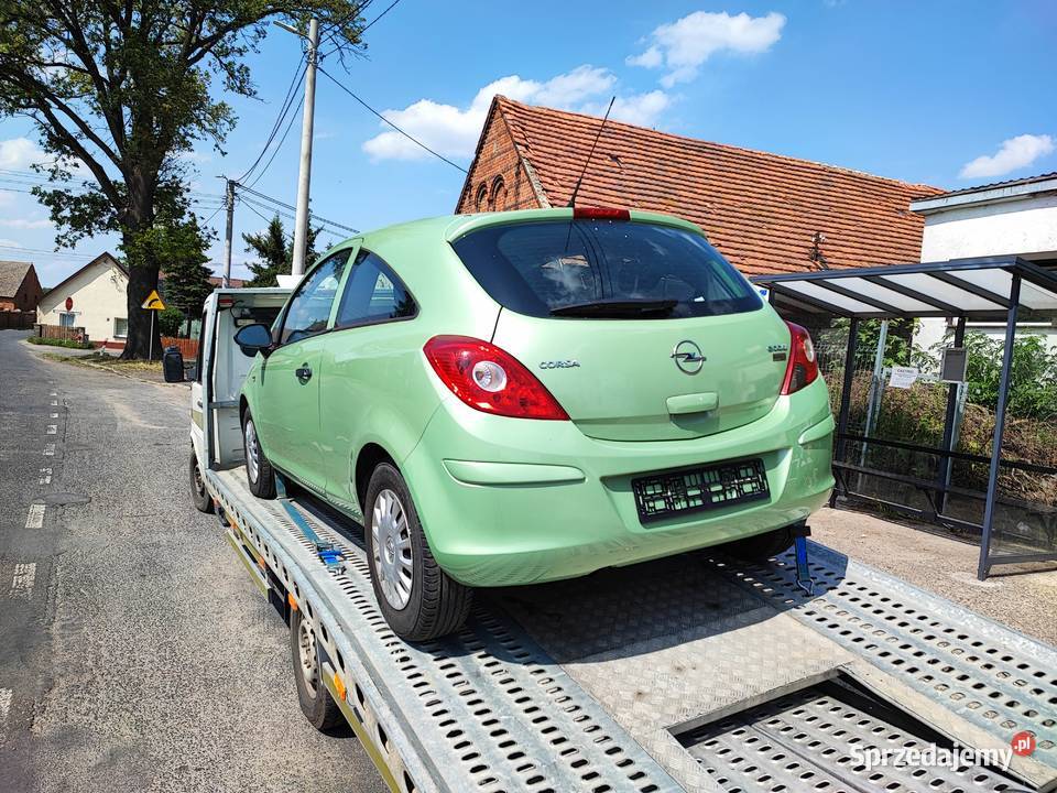 Opel corsa D 3d 10 2009 listopad 125 0 rdzy kat 999cm3 Wołów sprzedam