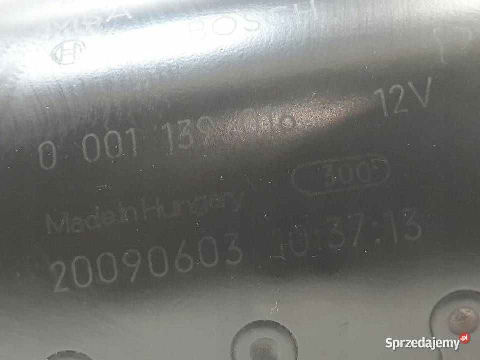 ROZRUSZNIK BMW E87 E90 E91 20 D N47 ROZRUSZNIK Układ elektryczny silnika Chełm