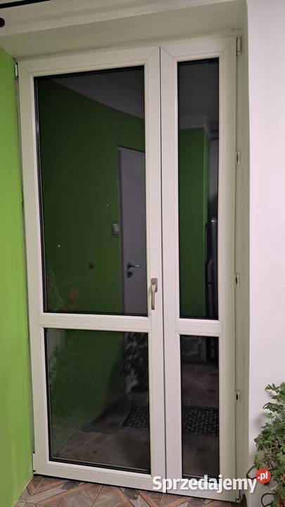 Drzwi tarasowobalkonowe podwójne podkarpackie Bratkowice