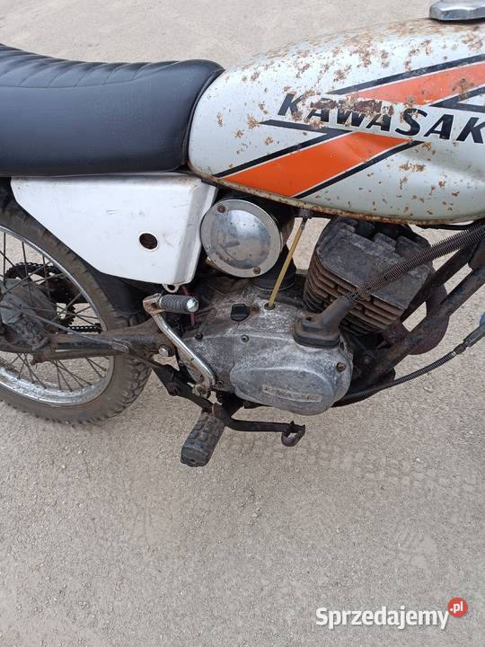 Kawasaki 100 1974 Kawasaki Wrocław sprzedam