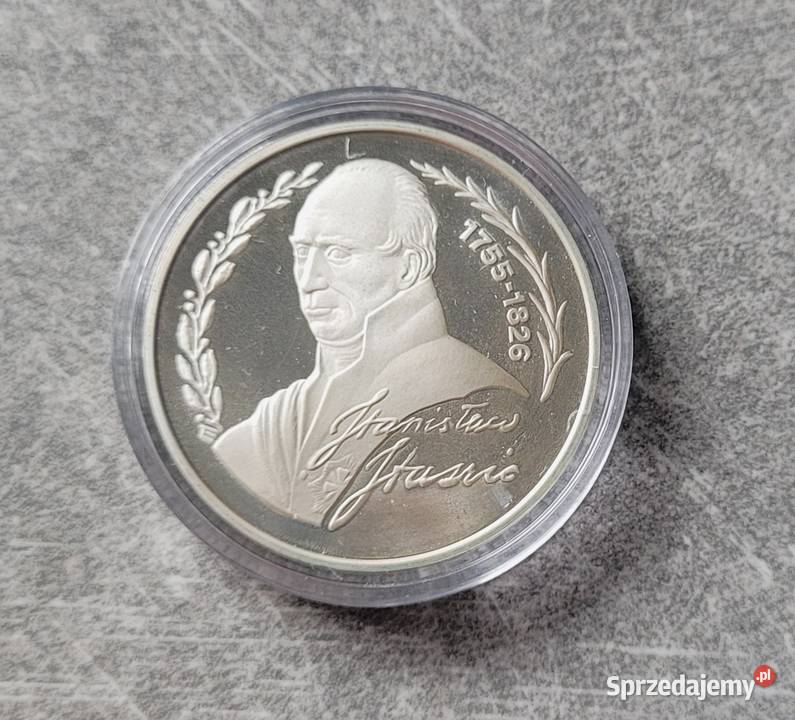 H9 POLSKA srebro 200000 Złotych 1992 r Staszic łódzkie Wola Kruszyńska