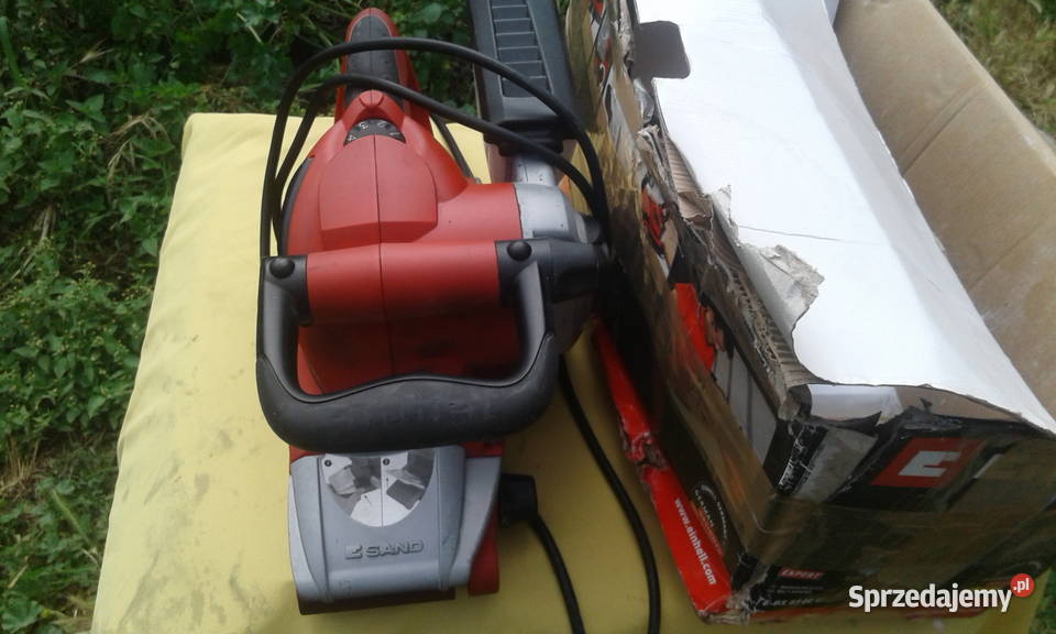 Szlifierka taśmowa EINHELL TEBS 8540 E 850 W Miłosław sprzedam