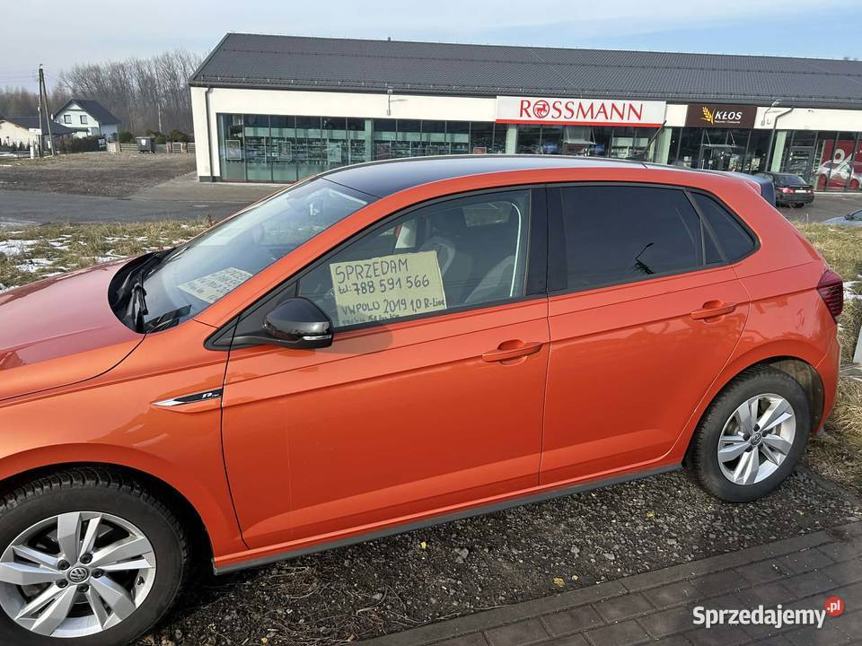 Volkswagen POLO 10 115 Rline niski przebieg 4/5 śląskie Bytom