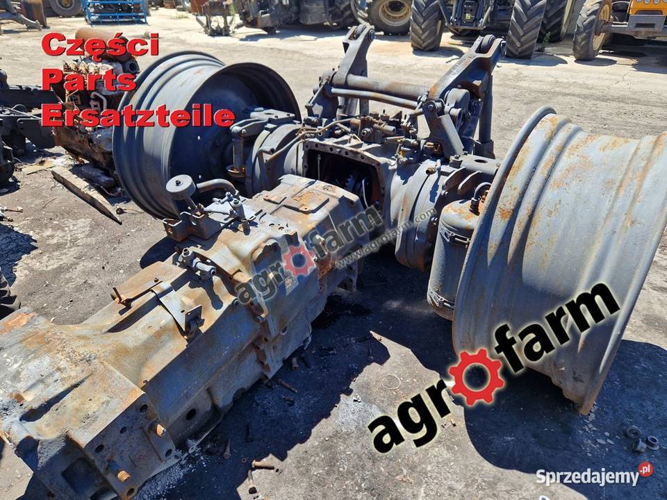 Deutz Agrotron 61504 części skrzynia biegów oś Byków