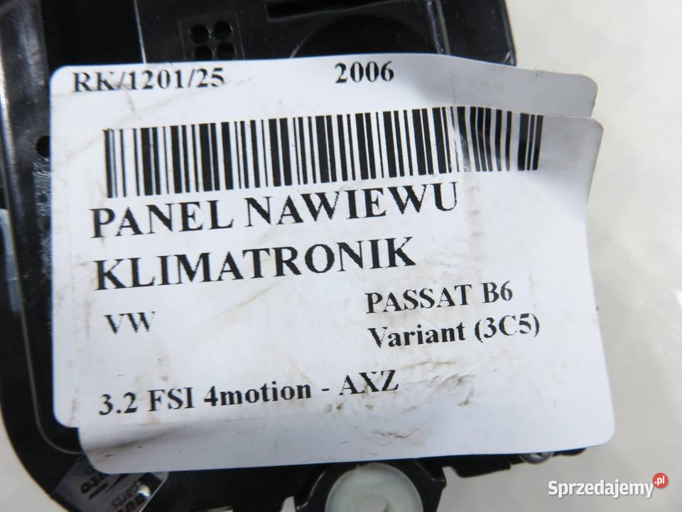KLIMATRONIK VW PASSAT B6 TC2LL9505014