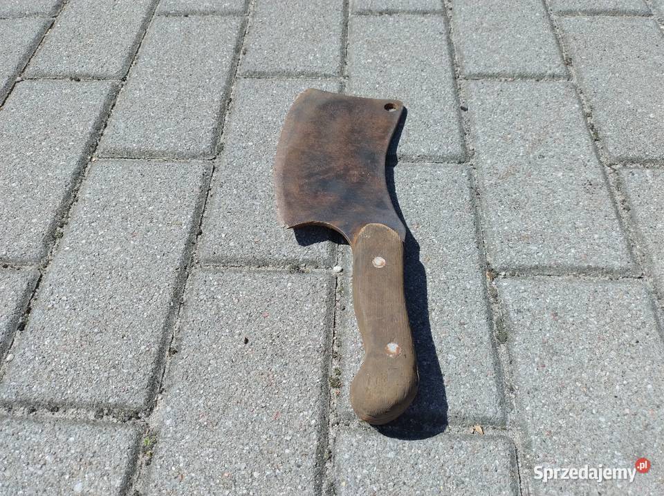 Stary tasak do mięsa kuchenny 2 Gdynia