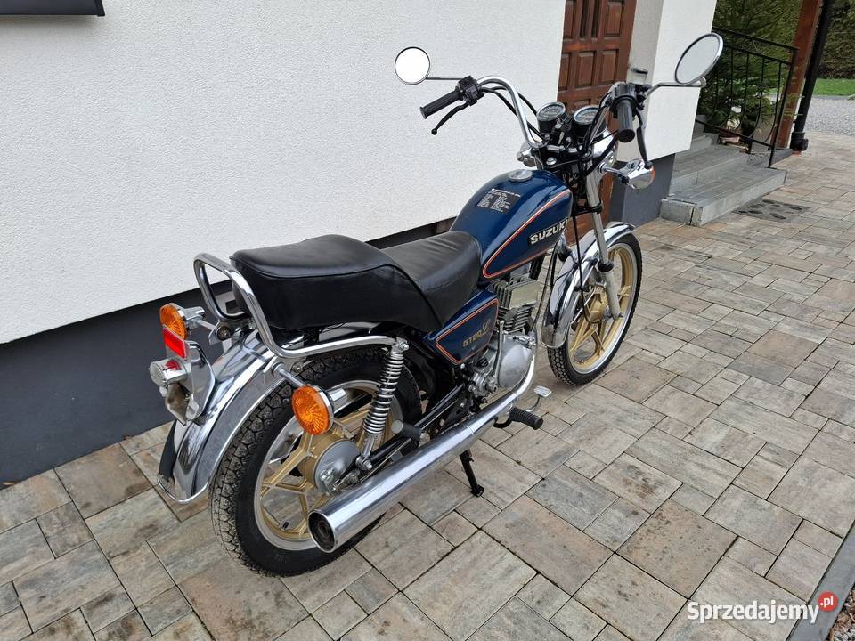 Suzuki gt 80 1983 kopka przebieg 11 2T metalic Suzuki Chobrzany