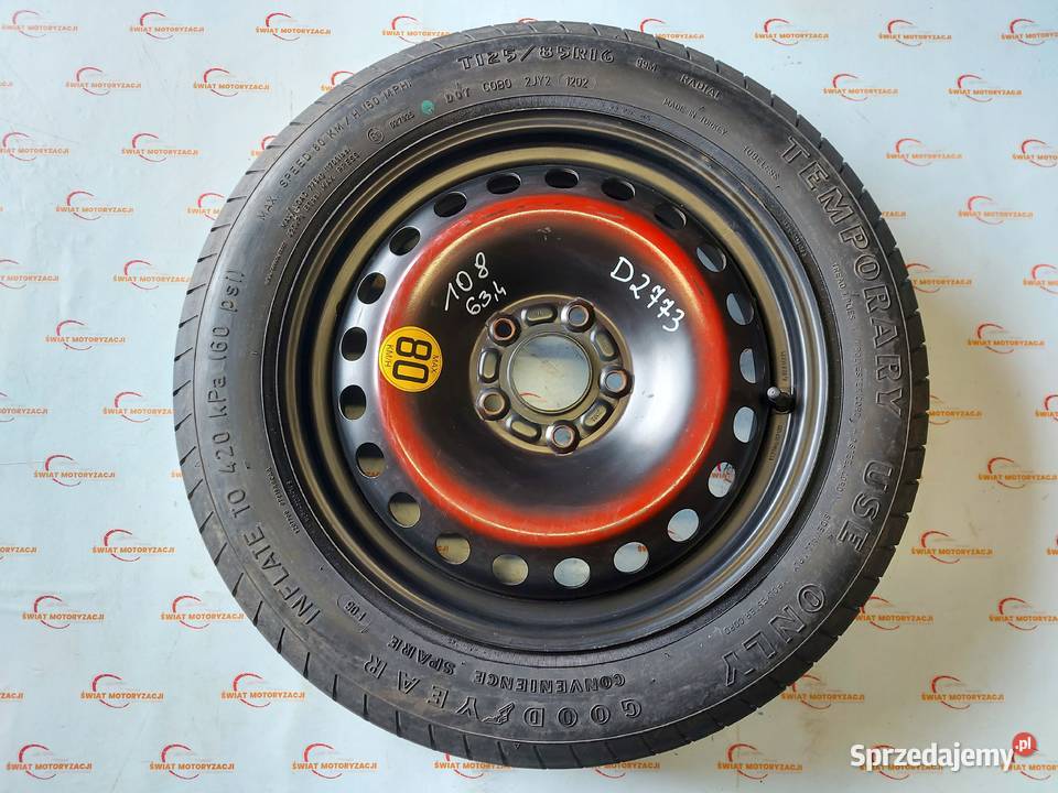 MONDEO MK3 JAGUAR STYPE XTYPE koło dojazdowe Kielce