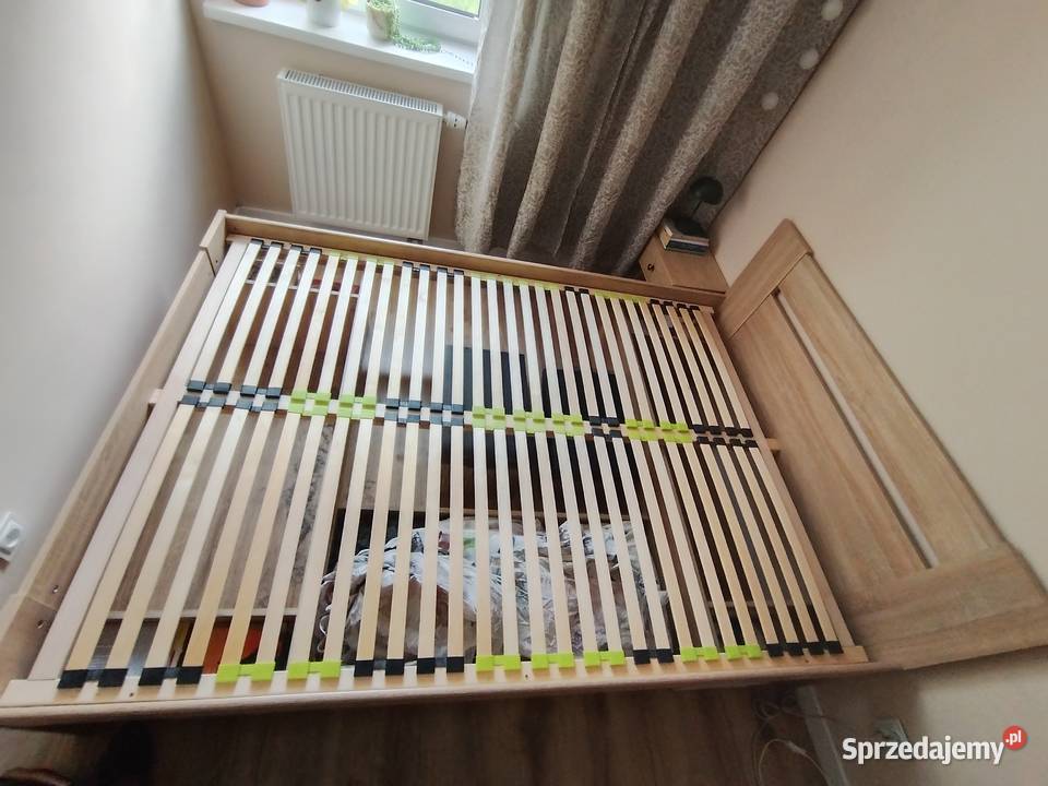 Łóżko stelaż szuflada Nepo Plus 140x200 BRW 140cm Bydgoszcz