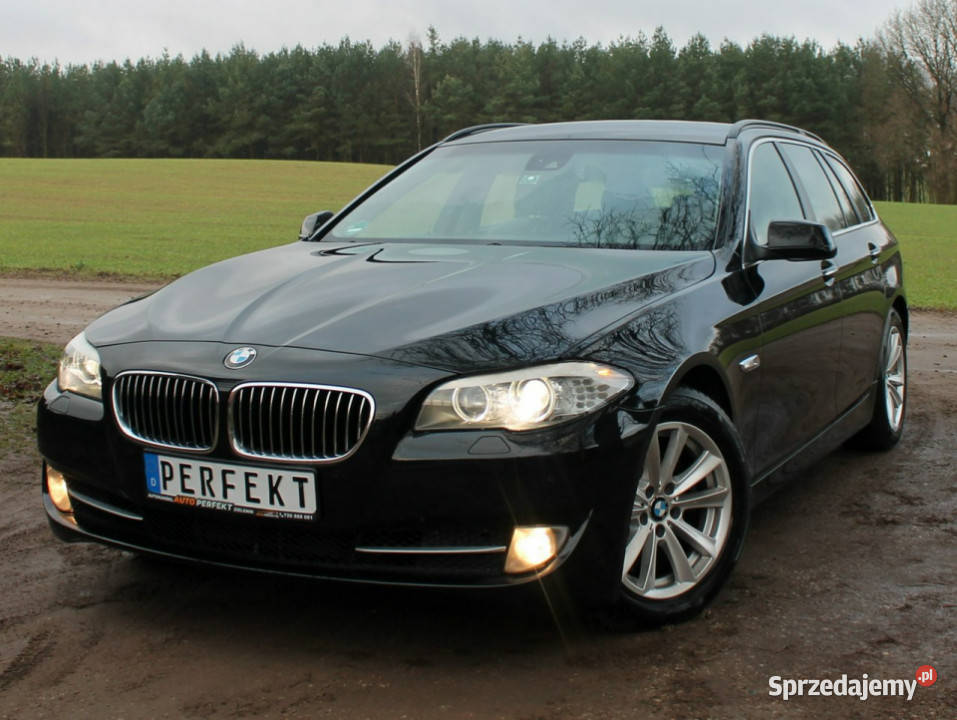 BMW 520 F10 F11 20 D 184 BiXenon SKÓRA Duża NAVI Zielenin