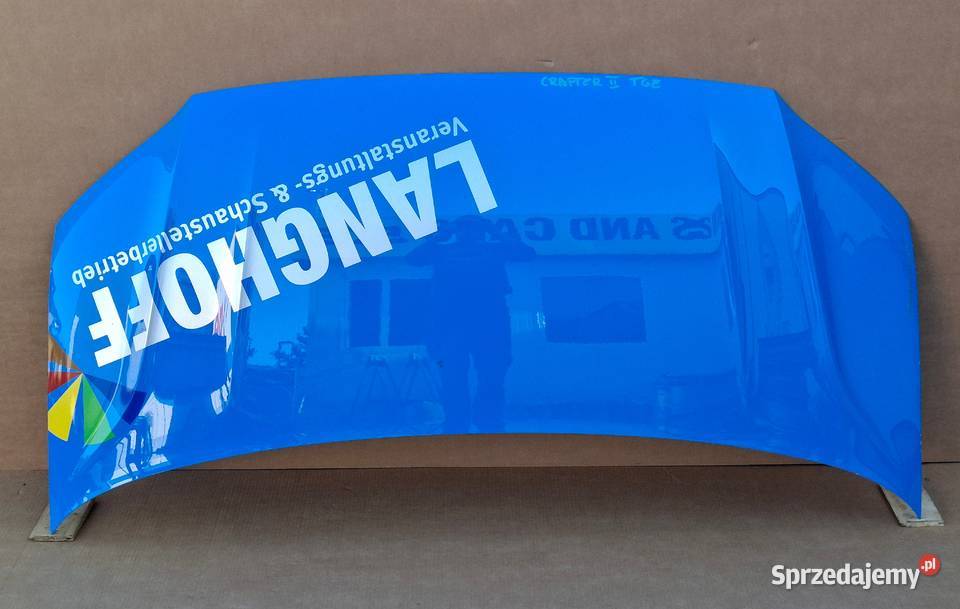 VW CRAFTER II 7C0 MAN TGE MASKA POKRYWA SILNIKA Bieleń