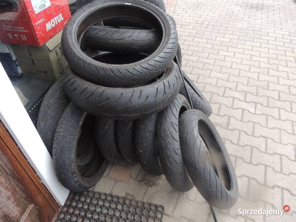 opony motocyklowe ponad 120 sztuk calosc