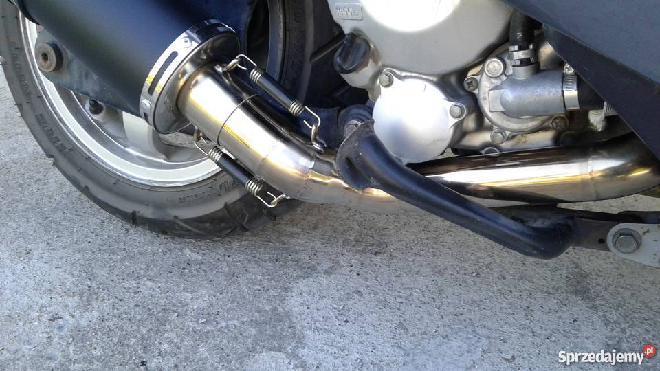 HUZAR EXHAUST wydech tłumik OWAL SUZUKI BURGMAN Błażowa