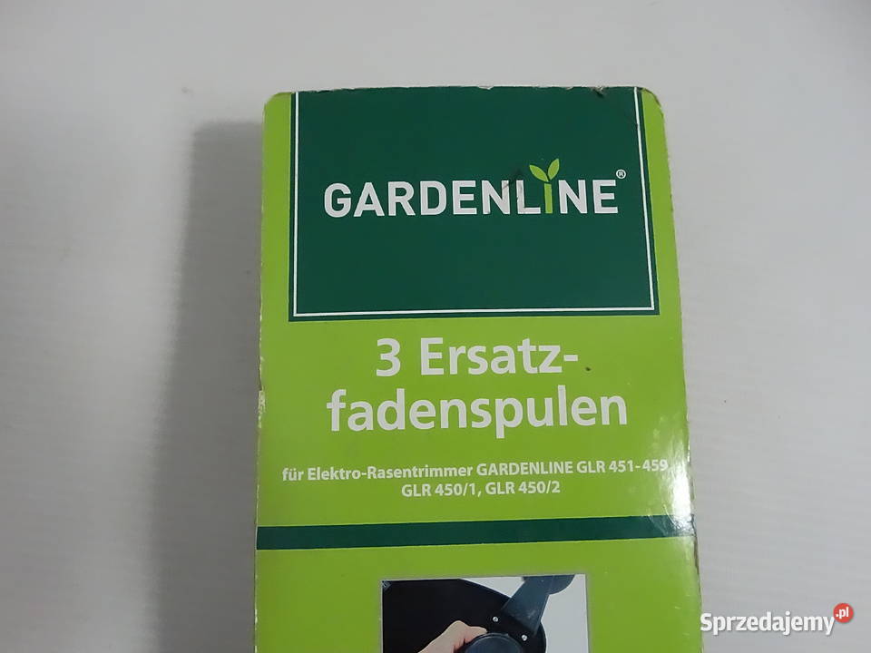 Zestaw 3 szpul z żyłką do podkaszarki Gardenline Części i akcesoria Biłgoraj sprzedam