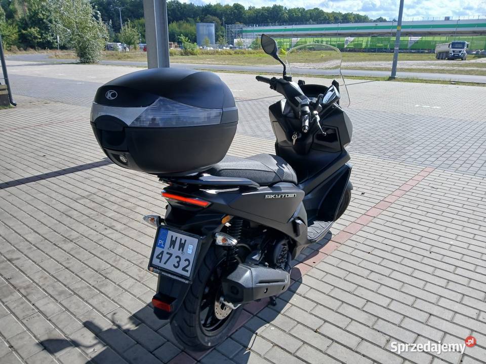 Kymco Skytown 125 zarejestrowany w Polsce