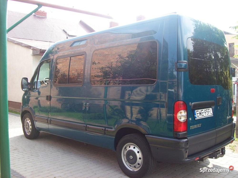 Renault master 30 DCI 2006 9 osobowy perfekcyjny nieuszkodzony Wieluń