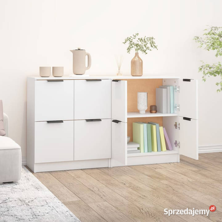 Komody 2 białe 60x30x70 materiał drewnopochodny Warszawa