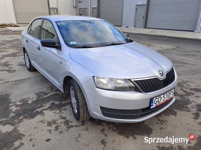Skoda Rapid 12 Active 2014 Uszkodzony małopolskie Stary Sącz sprzedam