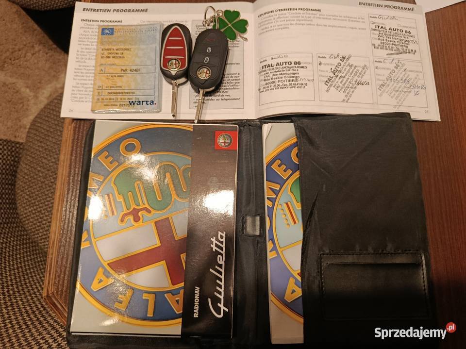 Sprzedam ładną Alfe Romeo Giulietta 175 TBI czujnik zmierzchu Września sprzedam