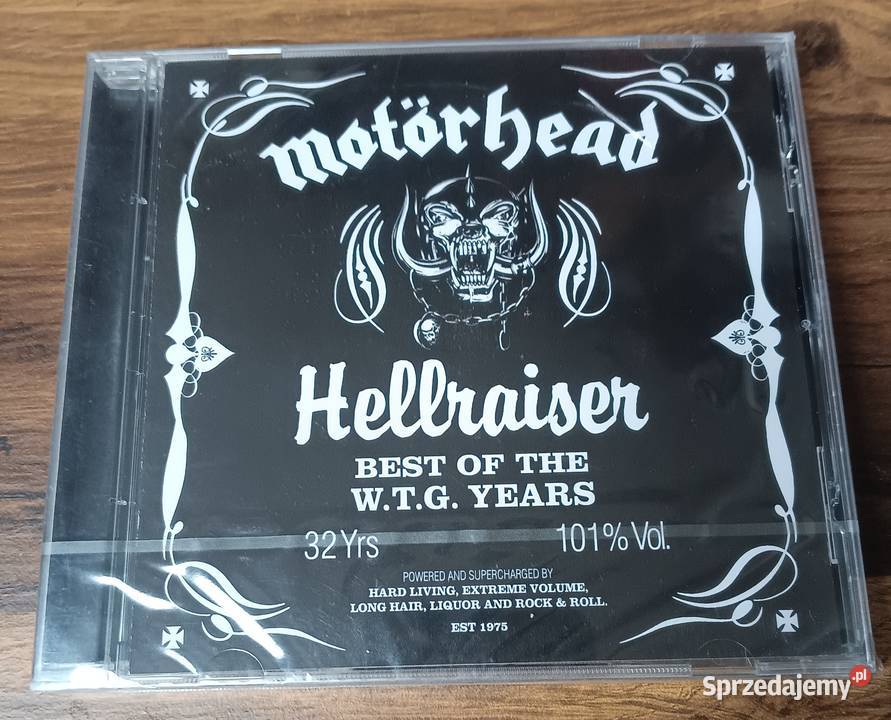 Motorhead Hellraiser best of wtg years CD małopolskie Zbylitowska Góra