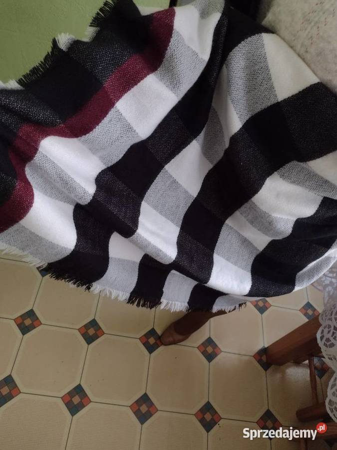 ZARADługi szal zimowy chusta szalik narzutka Galanteria i dodatki Kraków sprzedam