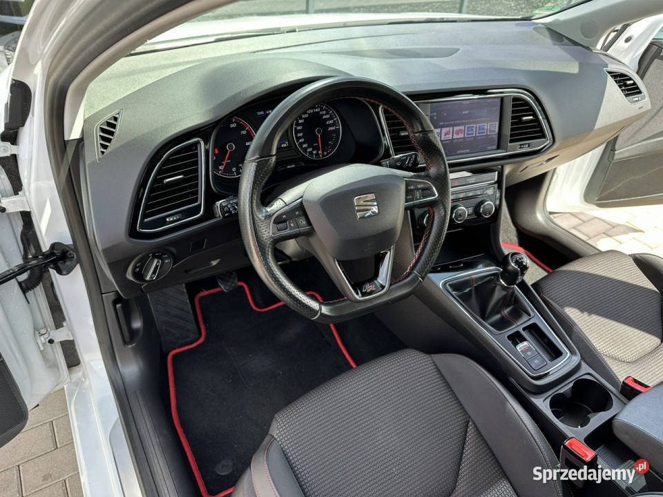 Seat Leon Sportstourer Navi Półskóra Climatronic VAT marża Kąty Opolskie