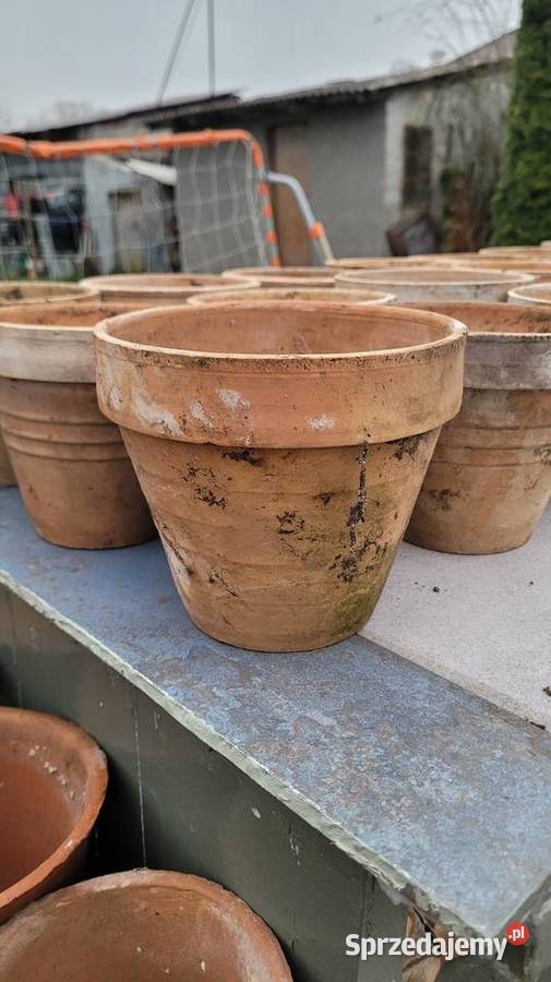 Doniczki gliniane lubelskie Puławy sprzedam
