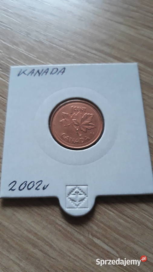 1 Cent Kanada 2002 r Konin sprzedam