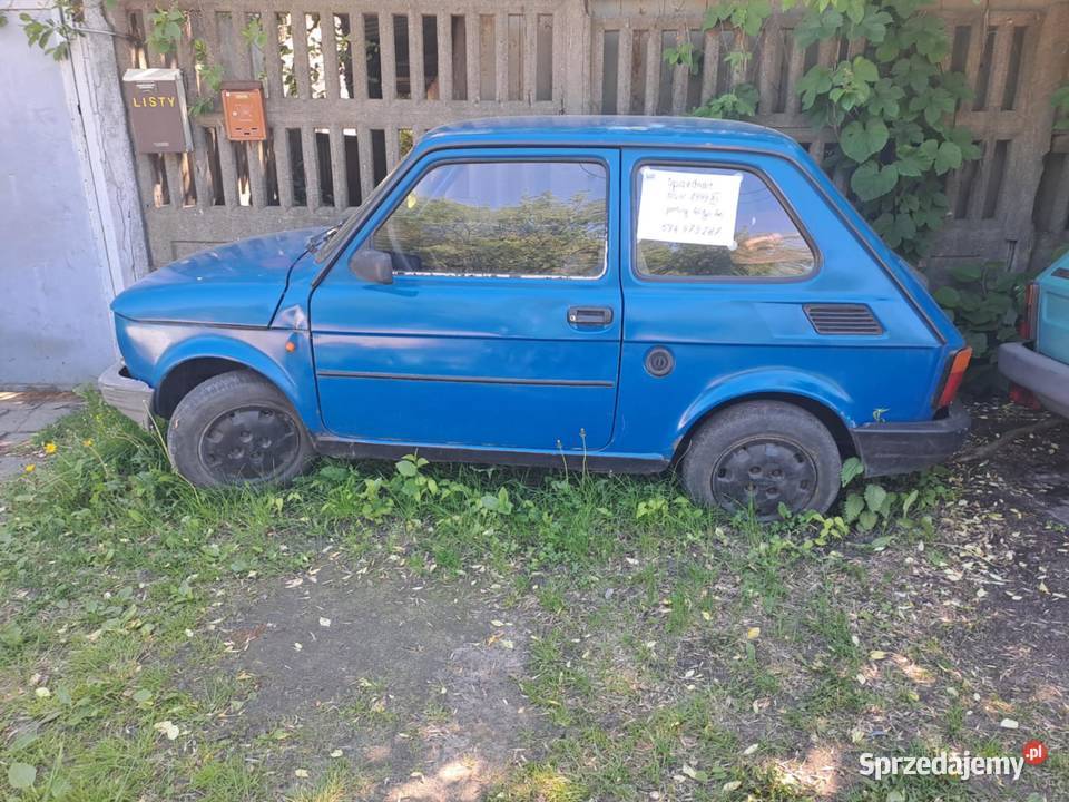 Fiat 126 El 40000 uszkodzony 126 Łódź