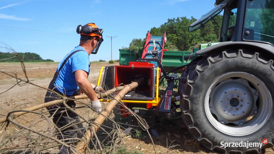 DUZY Rębak do gałęzi REMET RP200 rozdrabniacz podkarpackie
