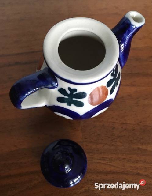 Włocławek Mały czajniczek do herbaty z grubą Imbryki Nowy Sącz