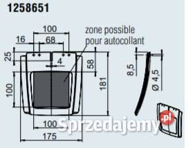 Chlapacz 200 mm BL RAL9017 1258651 Kamionna