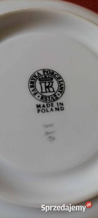 Serwis porcelanowy złoty pasek Wałbrzych
