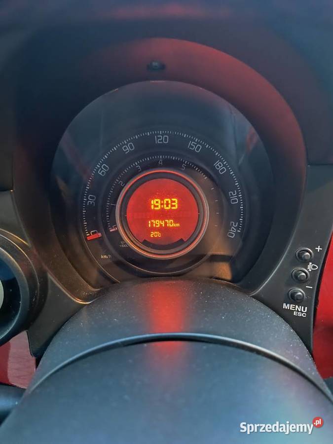 Abarth 500 Fiat 14 TJet manualna Rzeszów sprzedam
