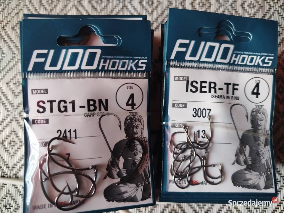 Sprzedam haczyki Fudo Hooks Duża ilość różne Wędkarstwo Dzierżoniów sprzedam