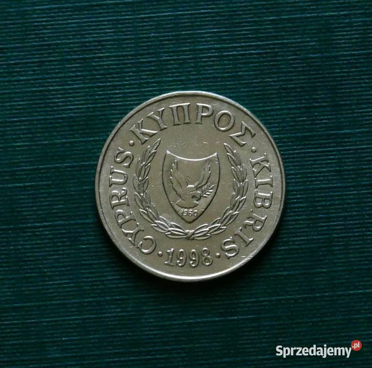 CYPR 20 centów 1998r Gliwice
