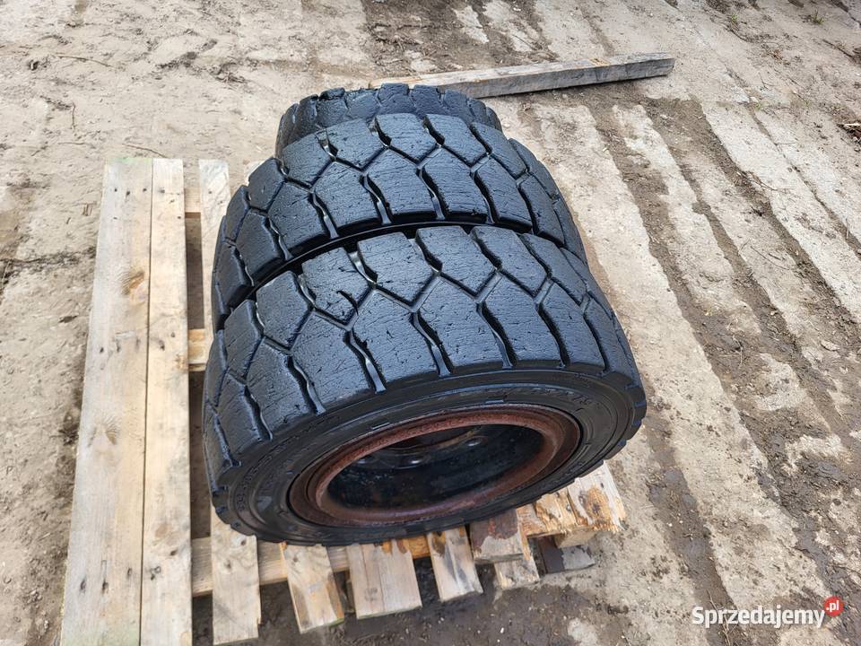 Komplet 4x kół do wózka widłowego Koła Wąbrzeźno