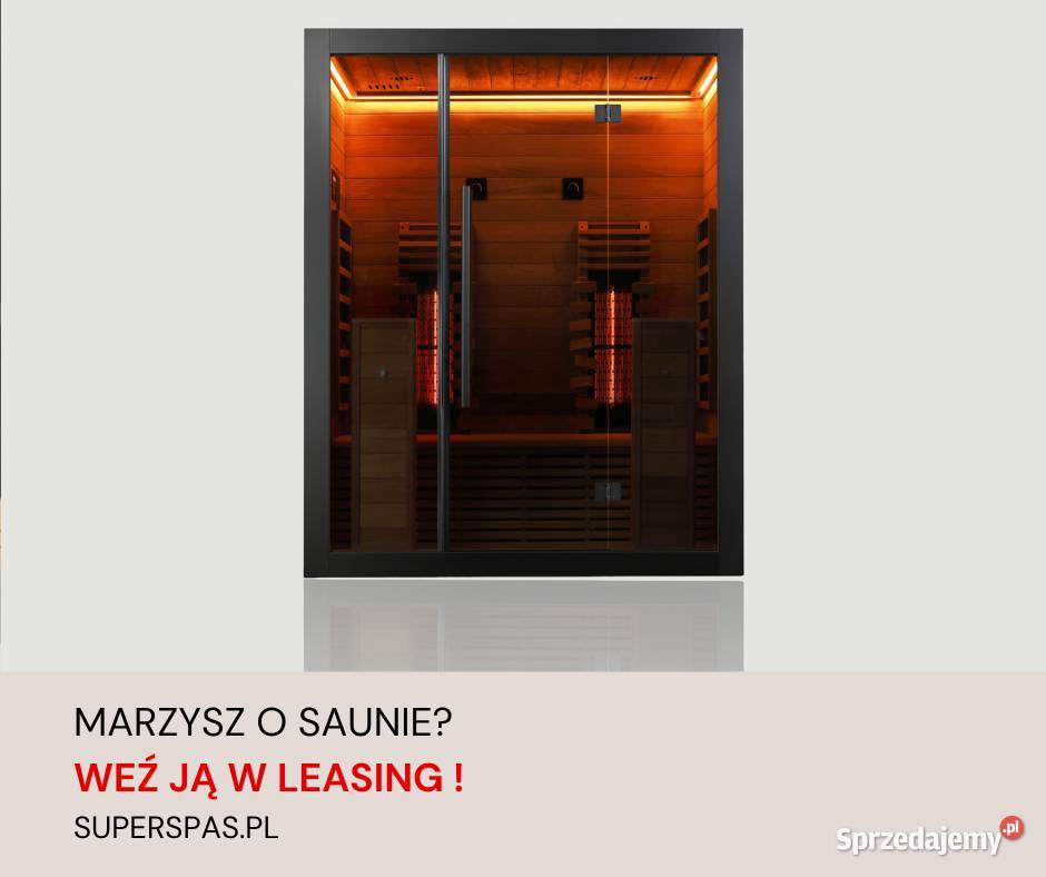 Sauna wewnętrzna infrared Hekla 160 2osobowa Sauny