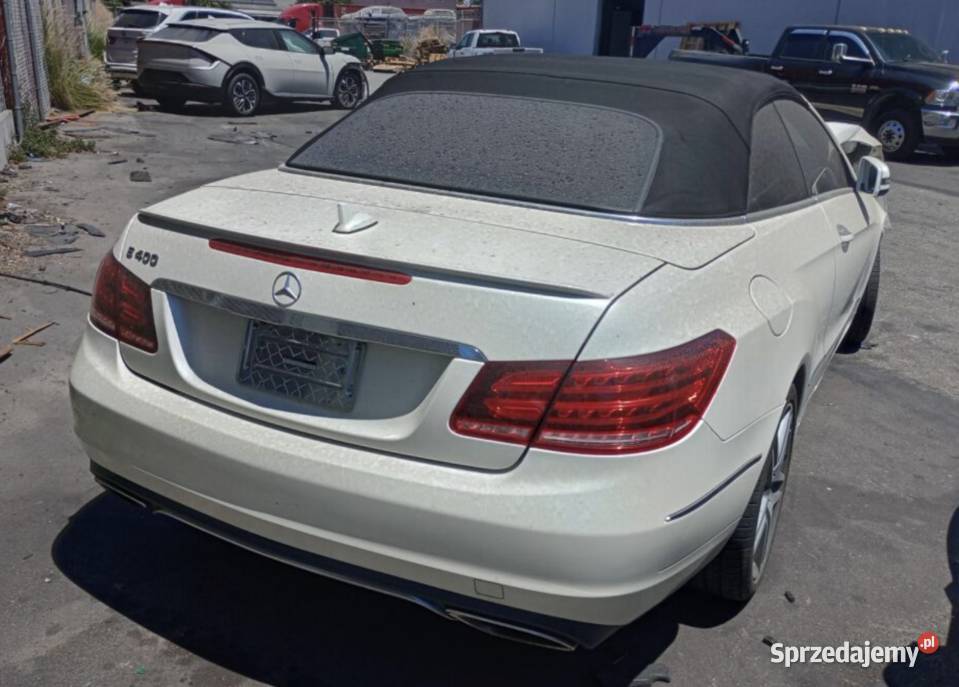 MERCEDES E400 Kabriolet z Kalifornii Warszawa