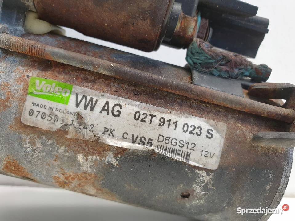 ROZRUSZNIK VW Golf V 16 FSI ROZRUSZNIK valeo lubelskie Rudka