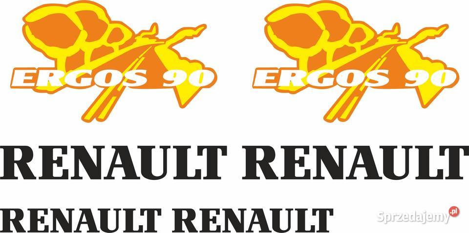 Naklejki renault ergos 90 zamienniki Bydgoszcz