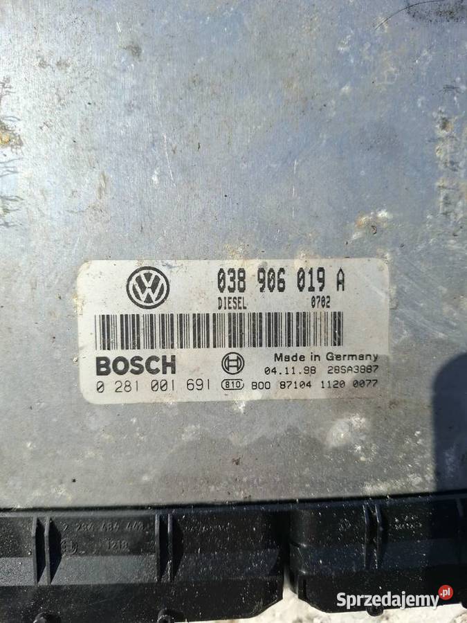 Komputer Sterownik Silnika Volkswagen Passat B5 lubelskie Wisznice