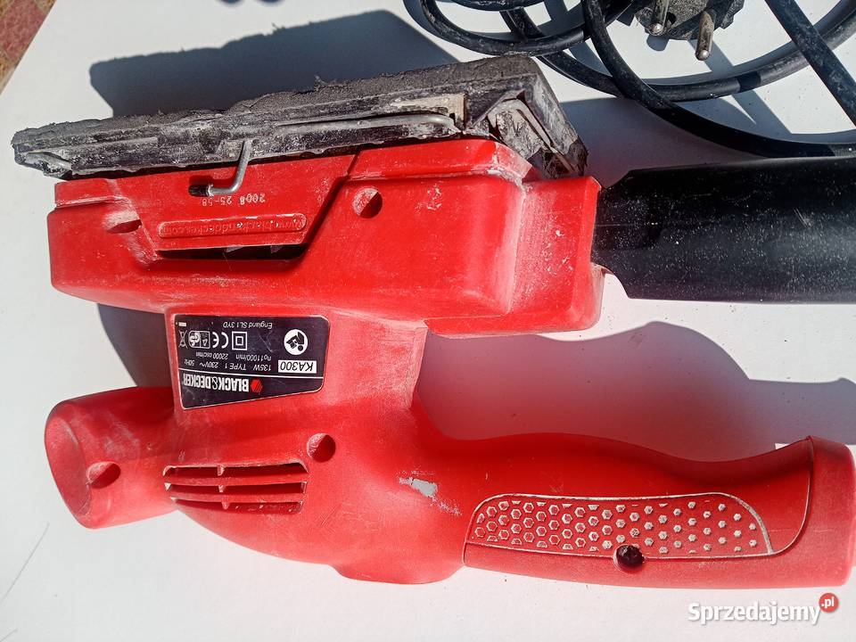 szlifierka oscylacyjna blackdecker Wieluń