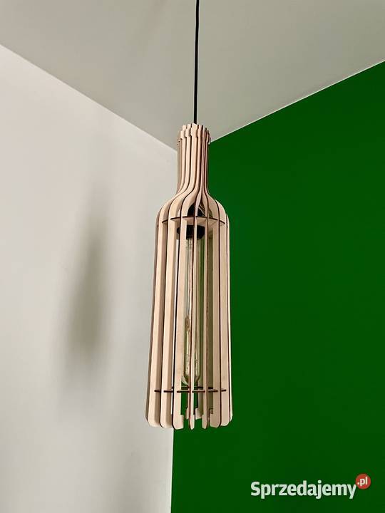 Abażur drewniany lampa dekoracyjna w kształcie Abażury i klosze Tarnów