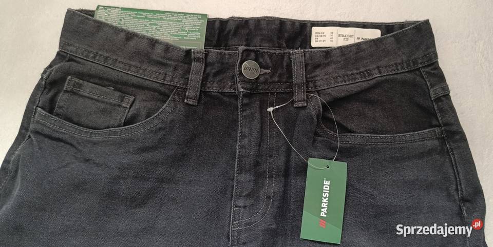 PARKSIDE męskie jeansowe szorty robocze z pętlą Rozmiar M