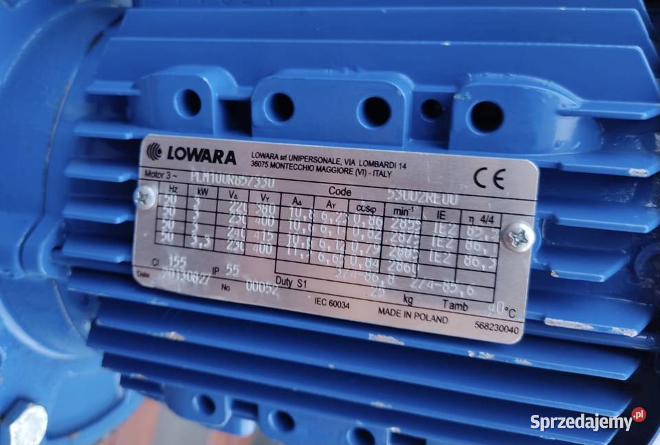 Pompa Odśrodkowa Liniowa Lowara FCS 5016030P 3KW Nowy Tomyśl